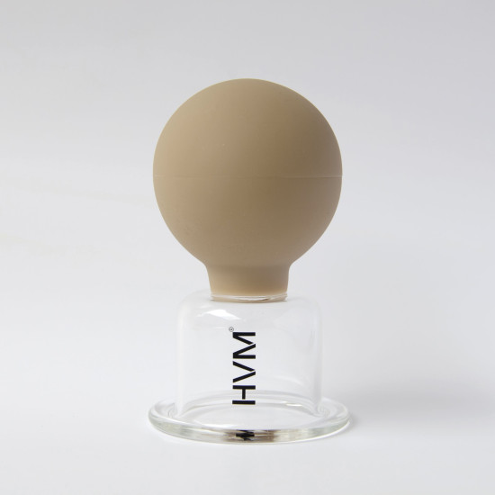 Silikon Vakumlu Cam Masaj Kupası No:1