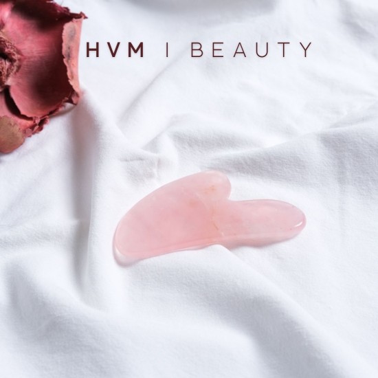 Pembe Kuvars Gua Sha