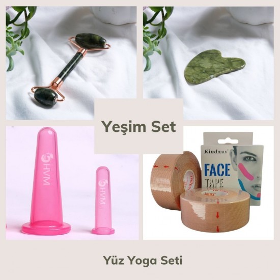 Yüz Yoga Seti Yeşim