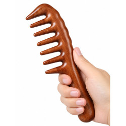 Ahşap Geniş Dişli Kıvırcık Saç Tarağı – Sandal Ağacı Saç Derisi Masaj Tarağı Ahşap Geniş Dişli Kıvırcık Saç Tarağı – Sandal Ağacı Saç Derisi Masaj Tarağı